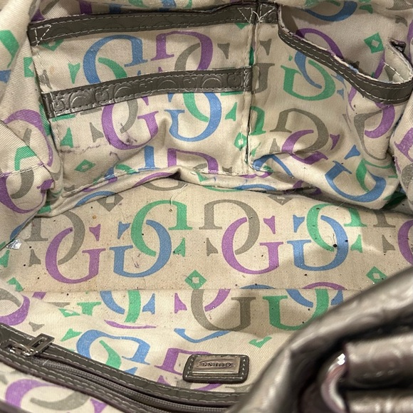 Guess Platinum Satchel - Picture 9 of 9